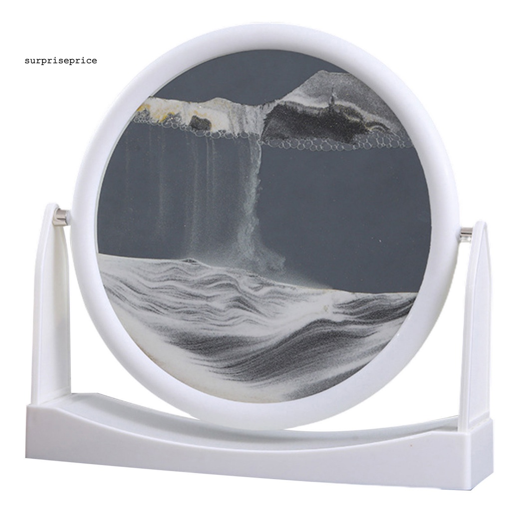 Spa Tranh Cát Thủy Tinh Trong Suốt Nhiều Lớp Tinh Xảo Giảm Căng Thẳng Trang Trí Phong Cảnh Gia Đình