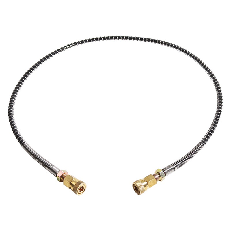 2 Ống Bơm Khí Nén Dài 100cm Bằng Nylon Màu Đen