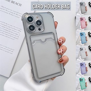 Ốp Điện Thoại TPU Mềm Trong Suốt Chống Sốc Dạng Ví 2 Gen Cho iPhone 11 Pro Max XR X XS Max SE 2020 7 8 Plus