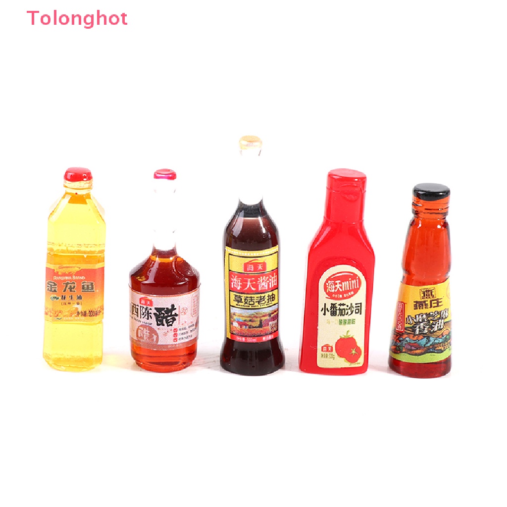 Bộ 5 Món Đồ Ăn Tỉ Lệ 1: 12 Cho Nhà Búp Bê