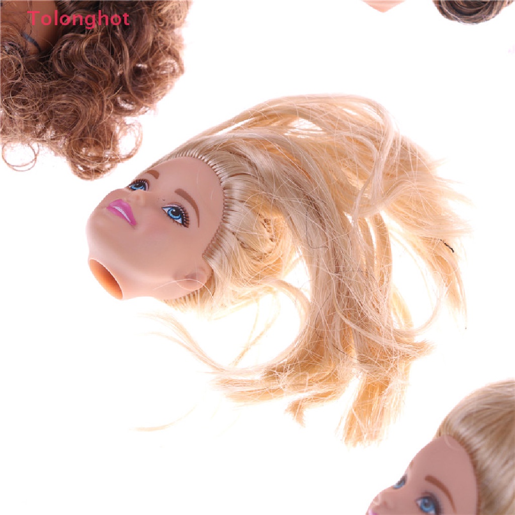 Đầu Búp Bê Barbie Tóc Dài Tỉ Lệ 1 / 6