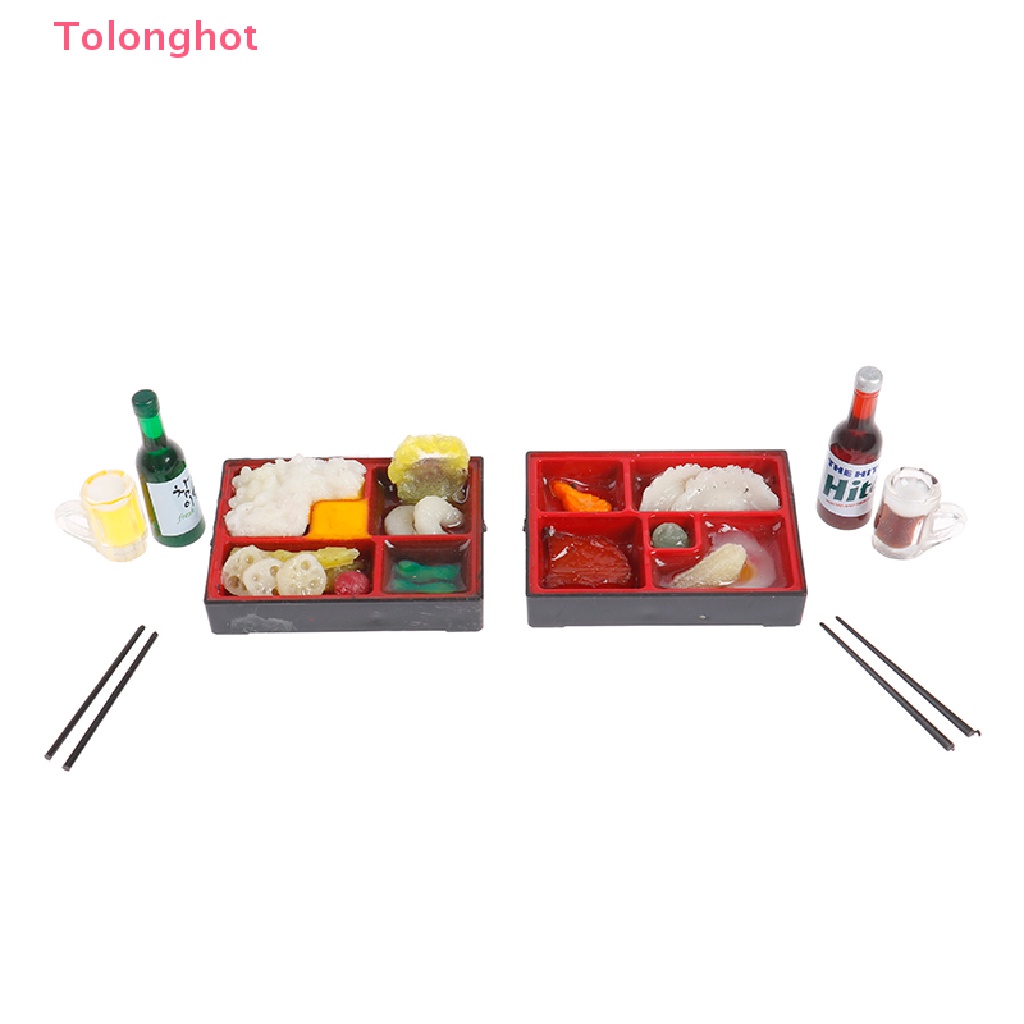 Hộp Cơm Trưa Phong Cách Nhật Bản Cho Nhà Búp Bê Tỉ Lệ 1: 12