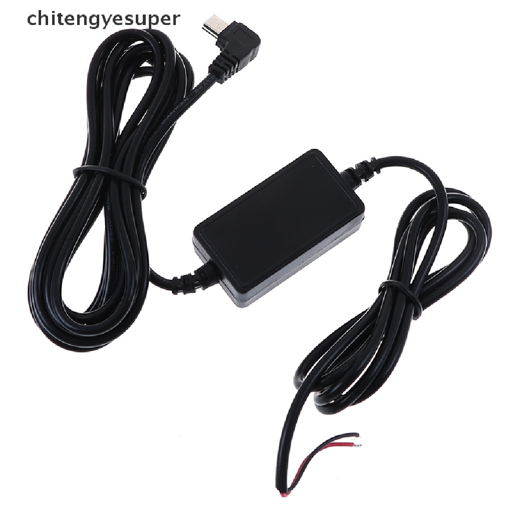 Chitengyesuper Bộ Dây camera Hành Trình mini Cổng USB Cho Xe Hơi DVR 12V / 24V Đến 5V CGS