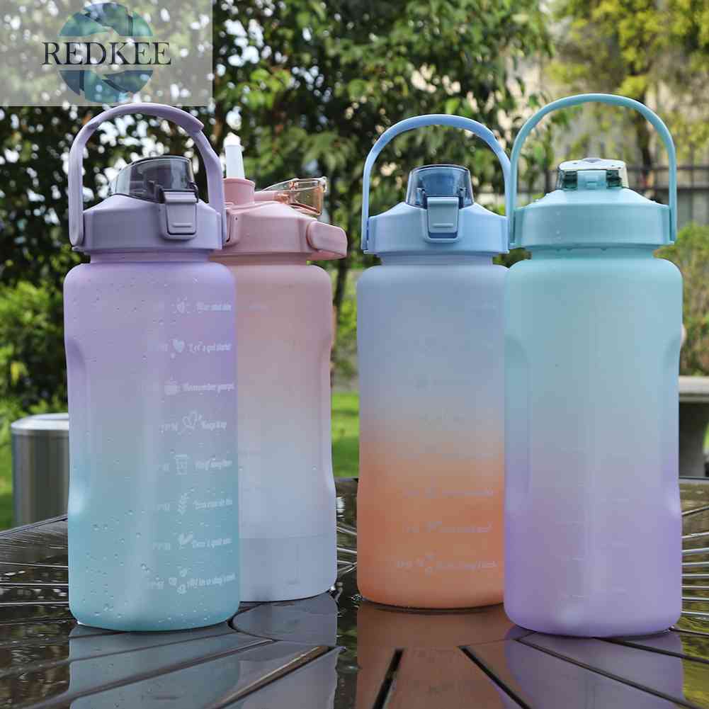 Bình Nước Thể Thao 2000ml Chống Rò Rỉ Tiện Dụng