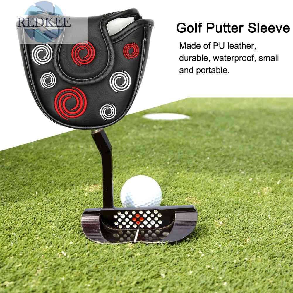 Vỏ Bọc Đầu Gậy Đánh Golf Bằng Da PU Từ Tính Chống Bụi