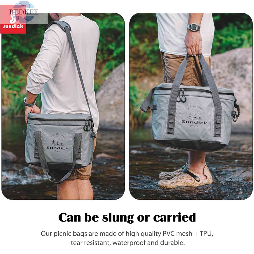 Túi Đựng Đá Giữ Nhiệt Sức Chứa Lớn Tiện Dụng Khi Đi Cắm Trại