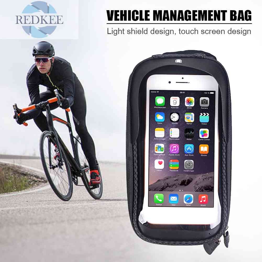 Túi Đựng Điện Thoại Chống Thấm Nước Gắn Ghi Đông Xe Đạp Leo Núi