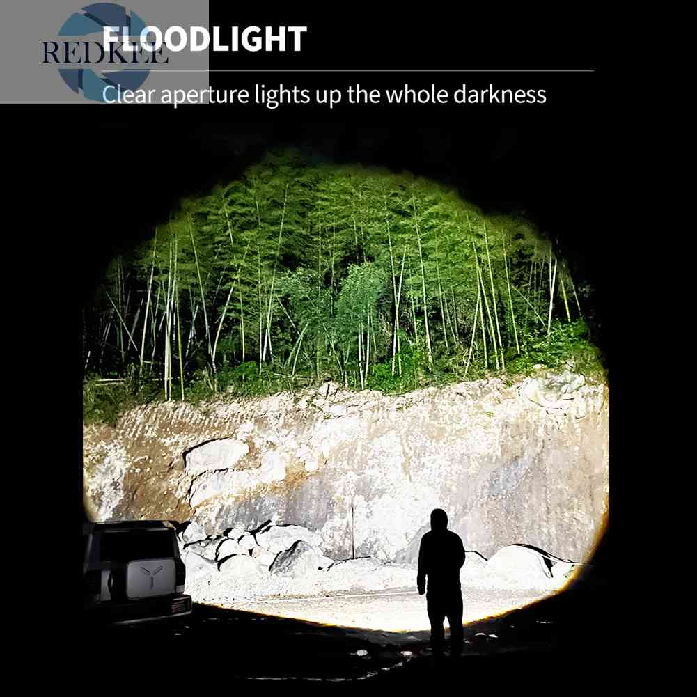 Đèn Pin Cắm Trại Chống Nước 5 Chế Độ XHP360 LED 2500lm