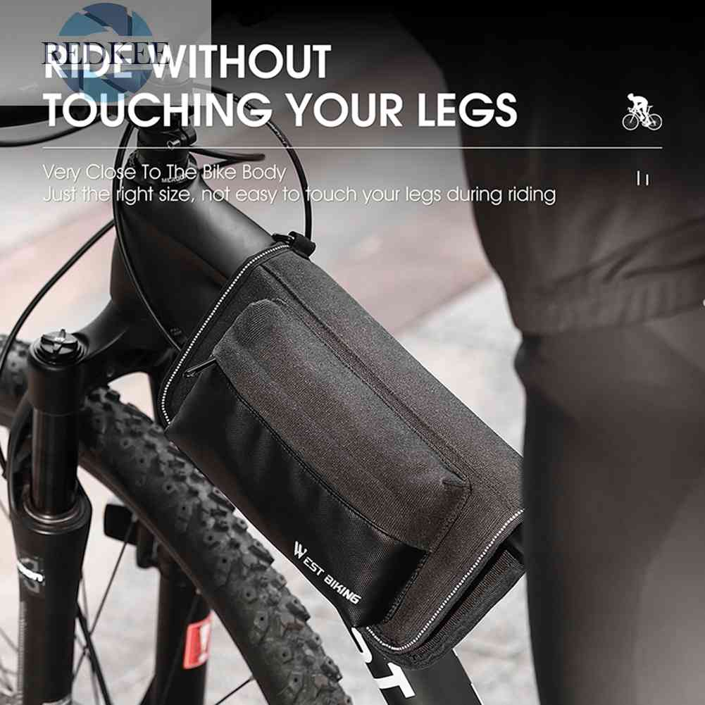 Túi Đựng Đồ Gắn Khung Trước Xe Đạp Chống Trượt Tiện Dụng