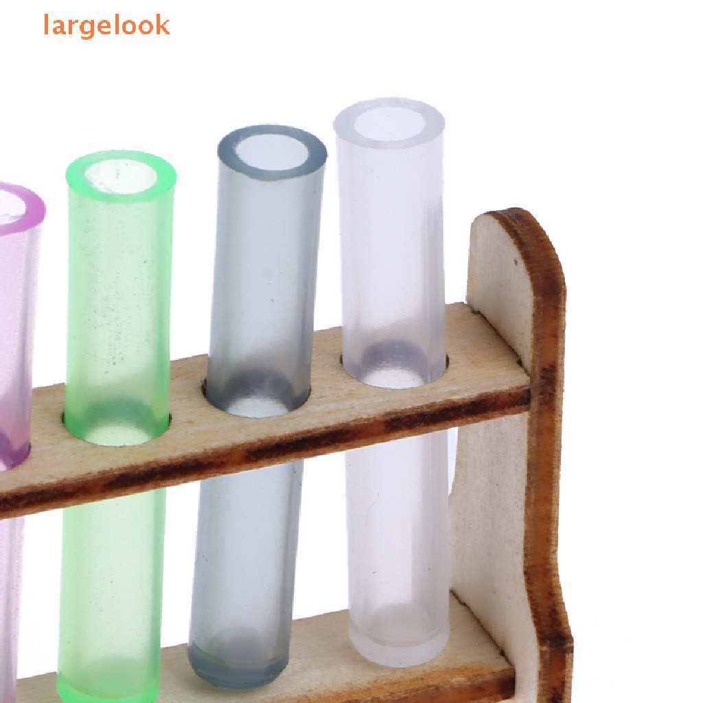 Bộ Giá Đỡ Ống Nghiệm Nghiệm Mini Dùng Trang Trí Nhà Búp Bê