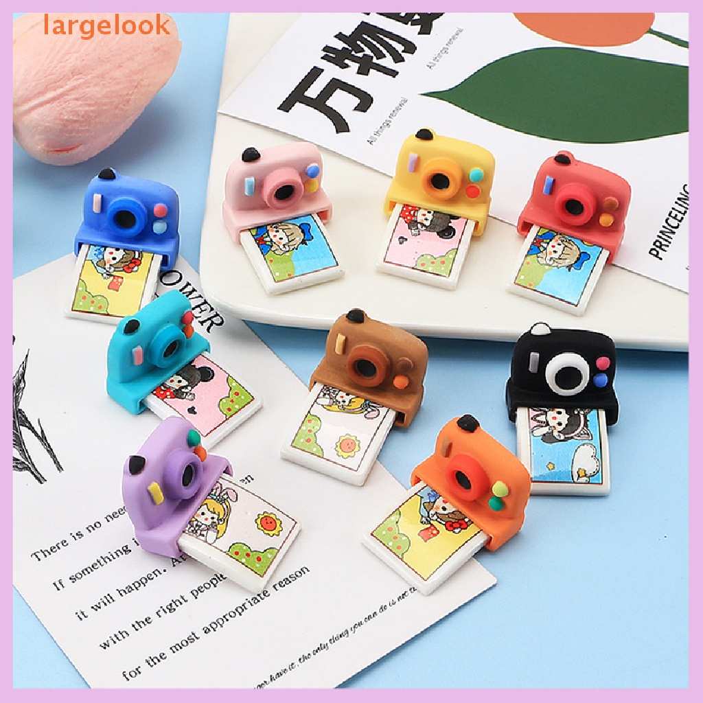 Mô Hình Polaroid Hoạt Hình Mini Bằng Nhựa resin Trang Trí Nhà Búp Bê DIY
