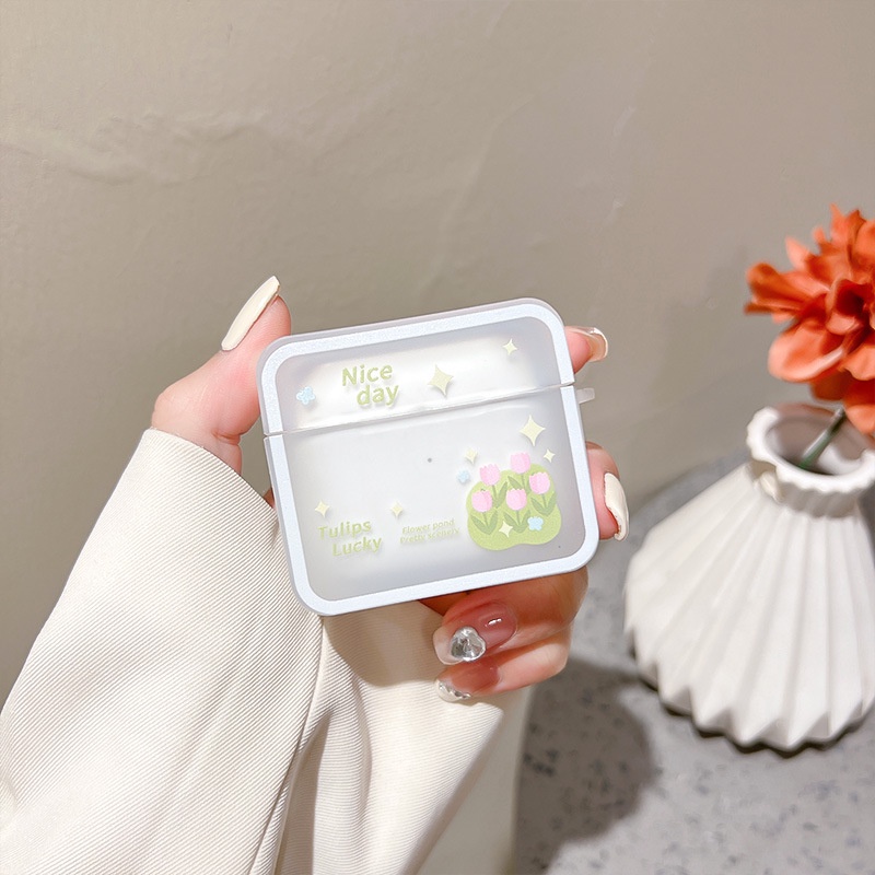 Vỏ Bảo Vệ Hộp Sạc Tai Nghe bluetooth airpods 1 2 2 pro Bằng Silicon Họa Tiết Hoạt Hình Dễ Thương silicone