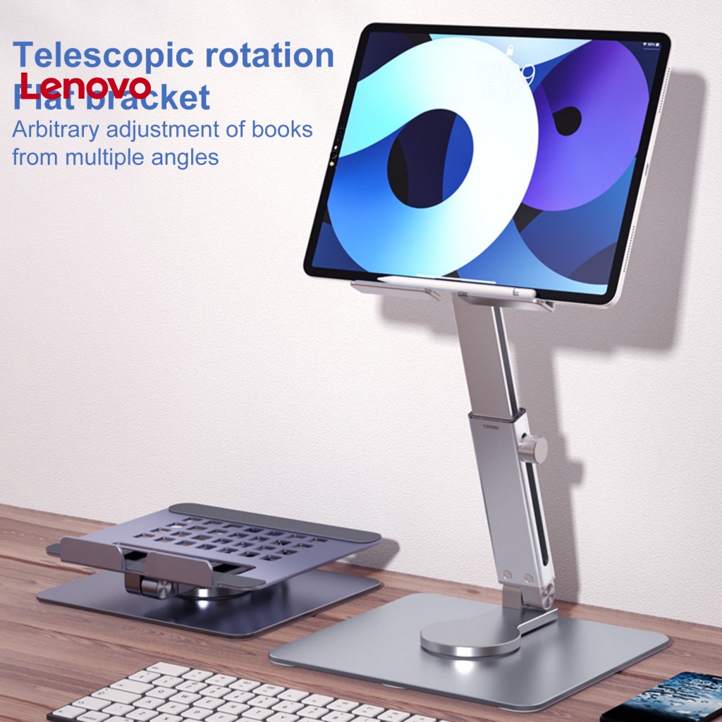 Giá Đỡ Điện Thoại / Máy Tính Bảng Bằng Hợp Kim Nhôm Hình Hoa Hướng Dương Xoay 360 Độ Chống Trượt Có Thể Điều Chỉnh Độ Cao