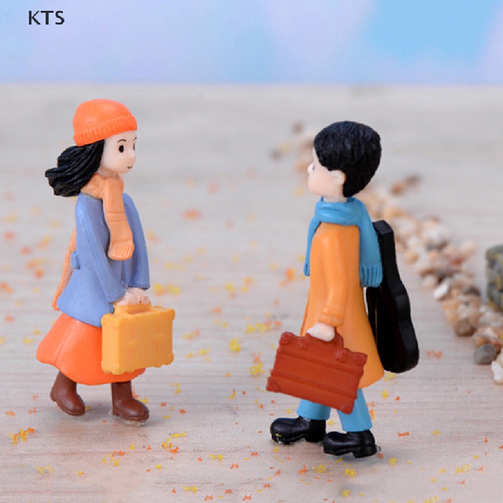 Mô Hình KTS KTS Mini Tự Làm Thủ Công Trang Trí Tiểu Cảnh KTS Du Lịch Cho Cặp Đôi