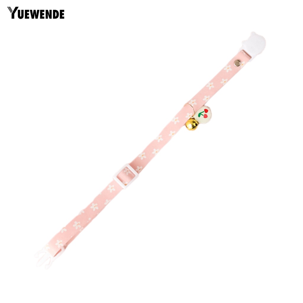 Vòng Đeo Cổ Trọng Lượng Nhẹ Họa Tiết Hoa Có Thể Tái Sử Dụng Cho Chó Mèo