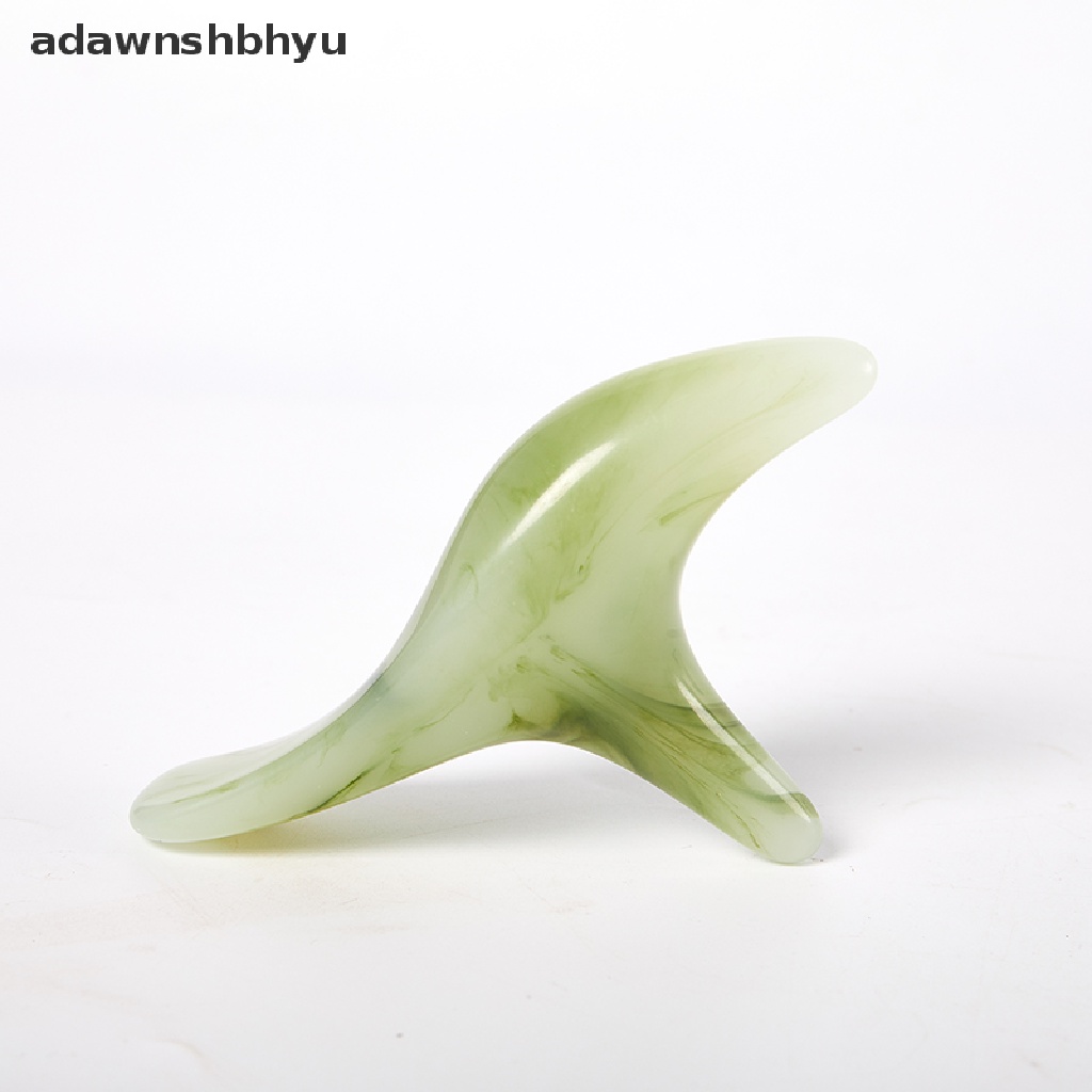 1 Dụng Cụ Massage Chân Hình Tam Giác Bằng Nhựa Resin Hổ Phách