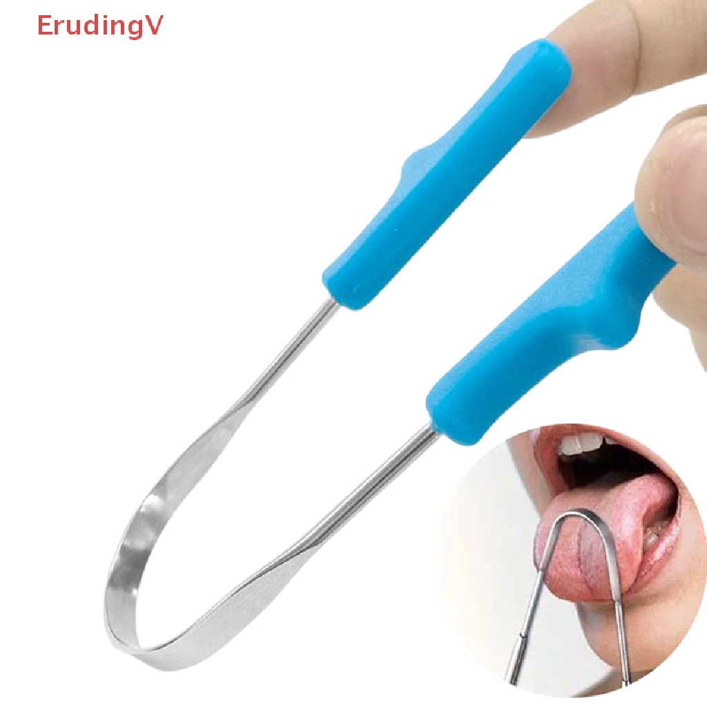 Dụng Cụ Nạo Vệ Sinh Lưỡi Bằng Thép Không Gỉ Tiện Dụng