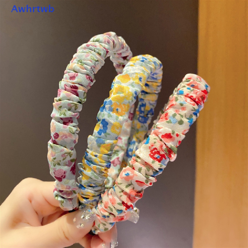 1 Băng Đô Cài Tóc Họa Tiết Hoa Thời Trang Mùa Hè Cho Nữ Mới