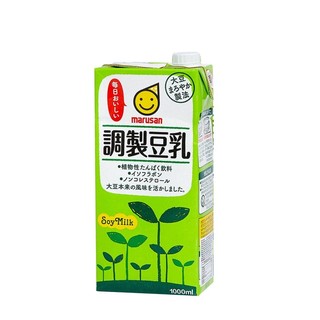 Sữa đậu nành không đường Marusan Nhật Bản hộp 1000ml