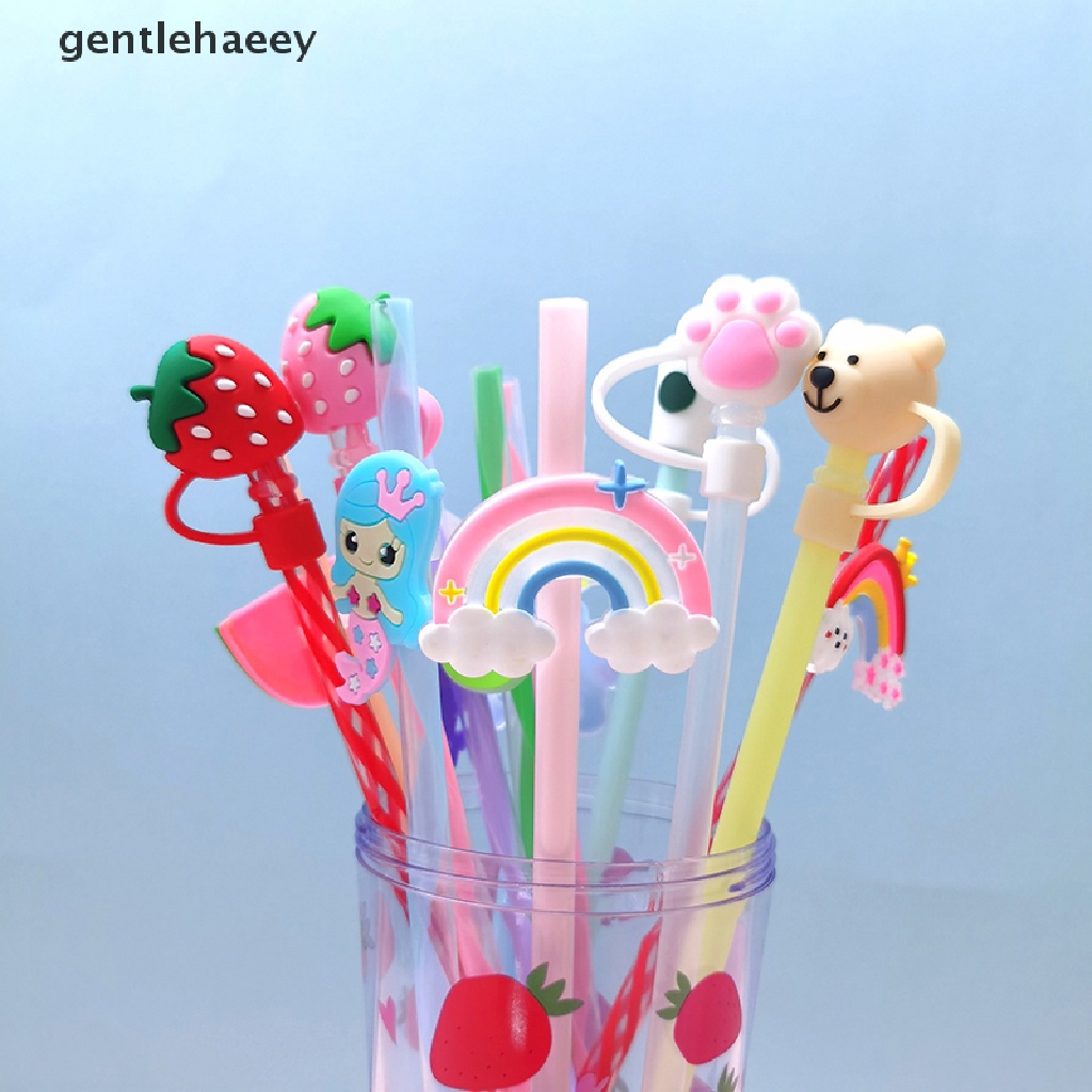 Nút Bịt Ống Hút Bằng Silicone Chống Bụi Có Thể Tái Sử Dụng