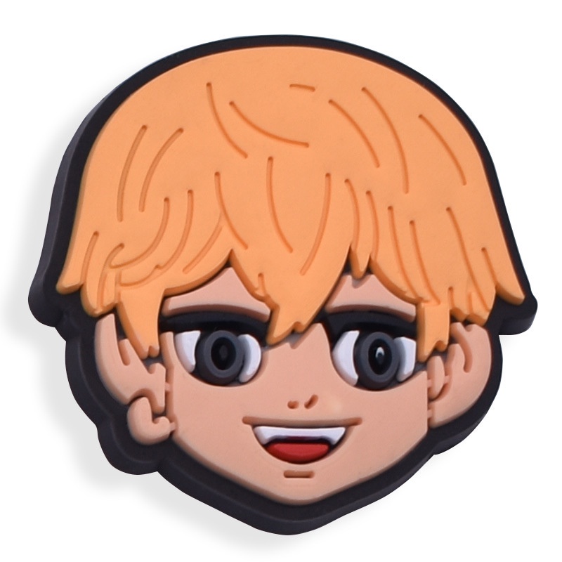 Crocs Jibbitz Pins Shounen Anime DIY Giày Nút Quyến Rũ