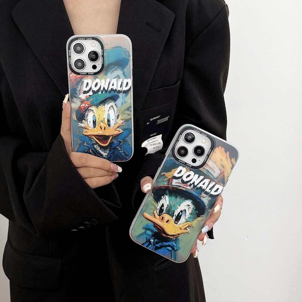 Ốp Điện Thoại TPU Silicon Mềm Chống Sốc Chống Rơi In Hình Tranh Sơn Dầu Cho iPhone 14 13 12 11 PRO MAX