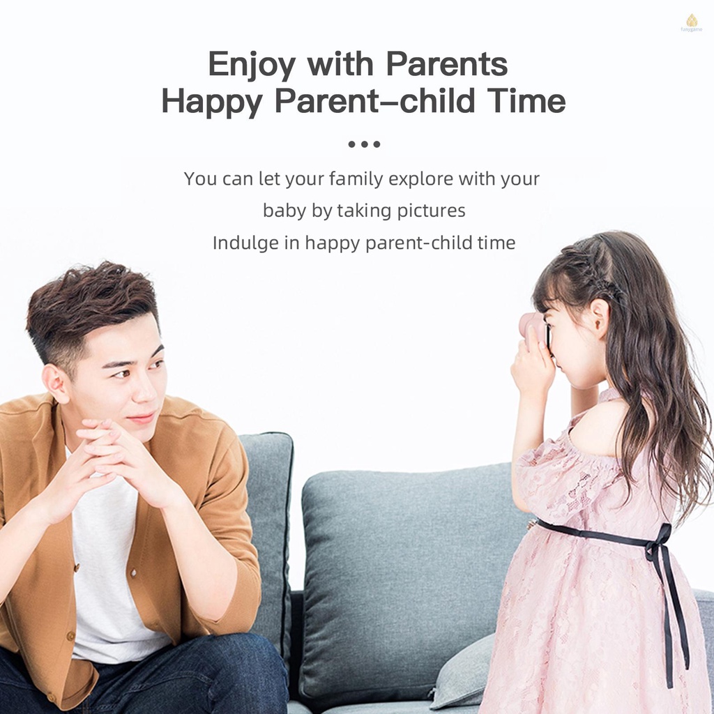 Máy Ảnh Kỹ Thuật Số A1 20Mp Màn Hình 2 Inch IPS 32G TF Họa Tiết Hoạt Hình Dễ Thương Cho Bé