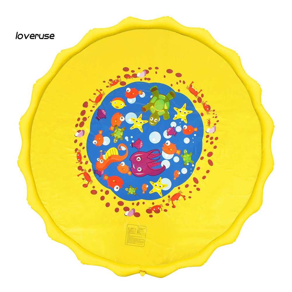 Thảm Bơm Hơi Phun Nước Chơi Ngoài Trời Cho Trẻ Em