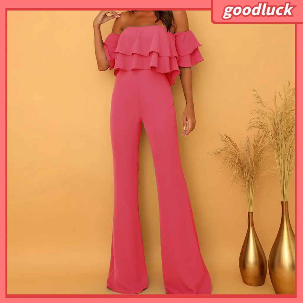 [GUC] Áo Liền Quần Dáng Ôm Màu Trơn Mềm Mại Có Khóa Kéo Phía Sau Dễ Mặc Hai Lớp Cho Nữ