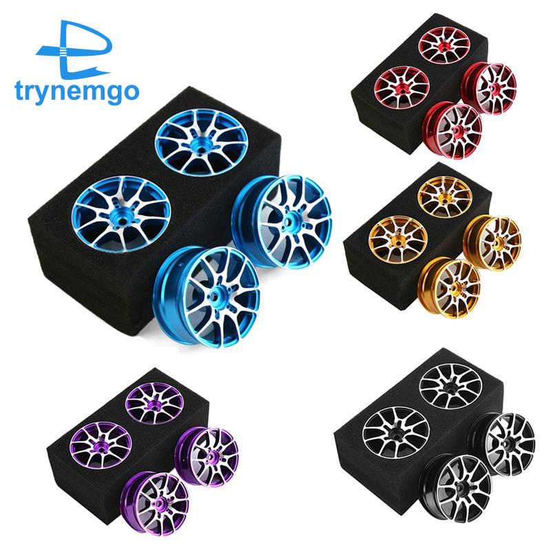 Trục Bánh Xe Bằng Kim Loại Màu Xanh Dương Cho Xe Hơi Điều Khiển Từ Xa HSP 94123 94122 FW06 TT01 TT02 1 / 10