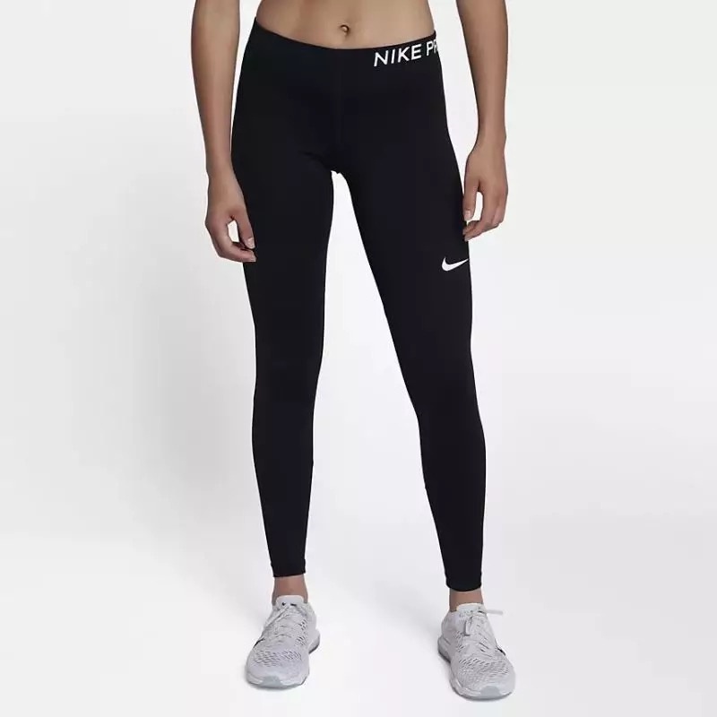 Quần Legging Nike 100% Chính Hãng Dáng Ôm Phối Lưới Thoáng Khí Nâng Hông Tập Yoga Cho Nữ