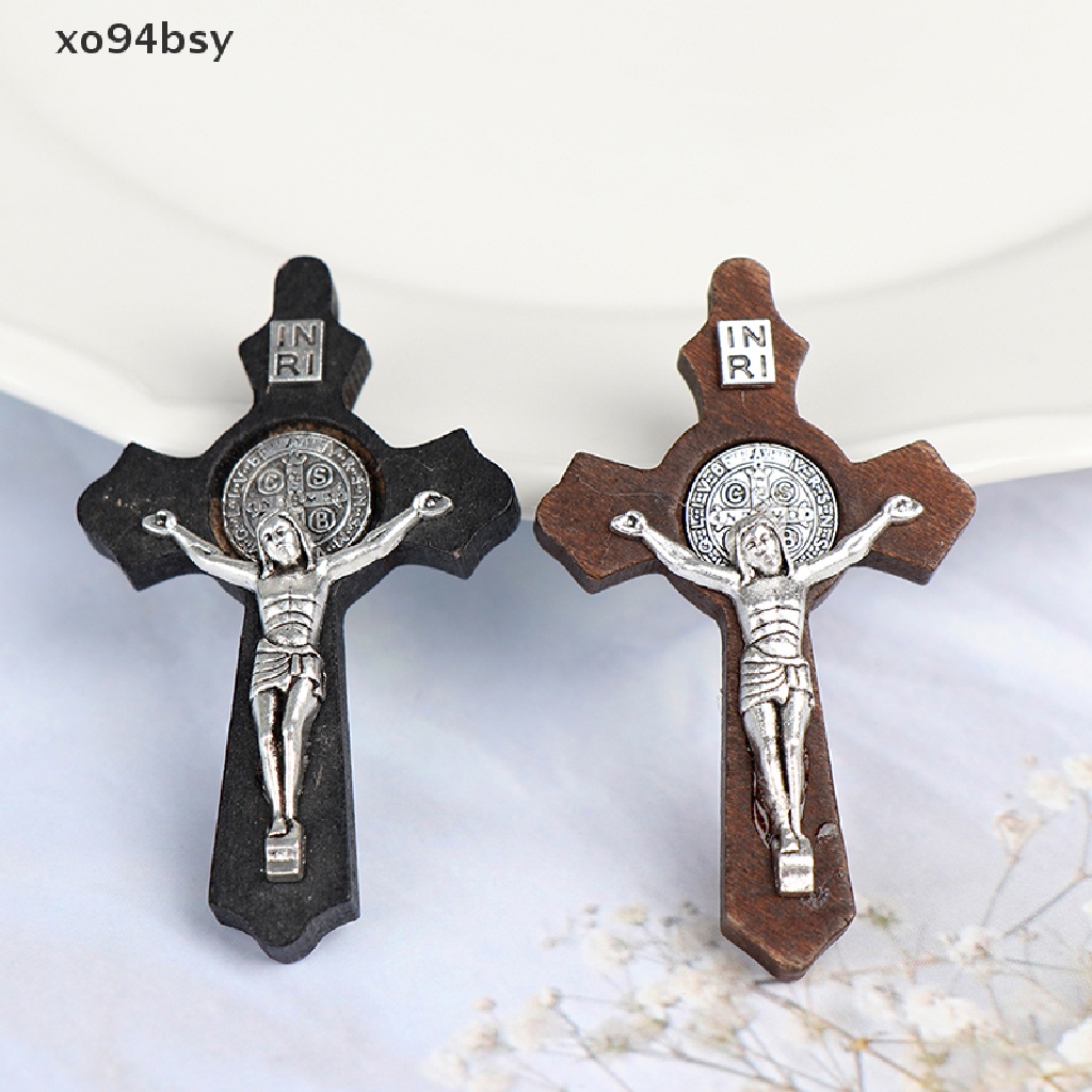 Cây Thánh Giá Bằng Gỗ xo94bsy Jesus Cristo DIY Dùng Làm Trang Sức