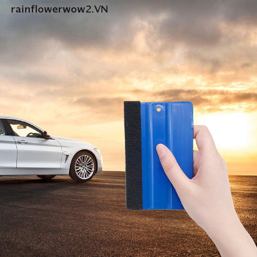 [Hàng Có Sẵn] Dụng Cụ Cạo Dốc Dán Xe Hơi Vinyl Bằng Da Lộn
