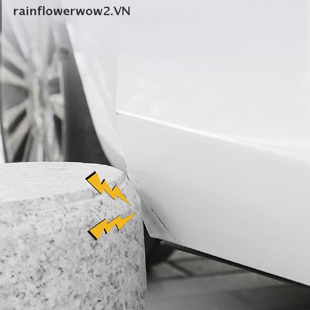 Miếng Bọc Góc Cửa Xe Hơi Bằng Silicon Trong Suốt Chống Va Chạm Tiện Dụng