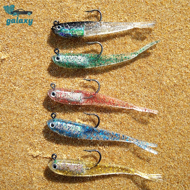 Galaxy Mồi Câu Cá 7cm / 5.5g Mắt 3d Phát Quang Có Móc Phù Hợp Cho Nước Biển