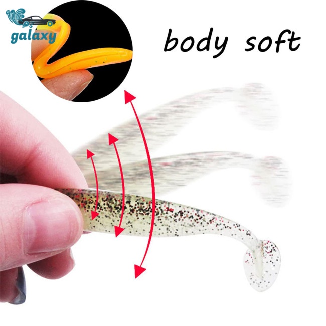Galaxy Set 100 Mồi Giả Nhử Cá 7cm / 2g 2 Màu Có Thể Tái Sử Dụng
