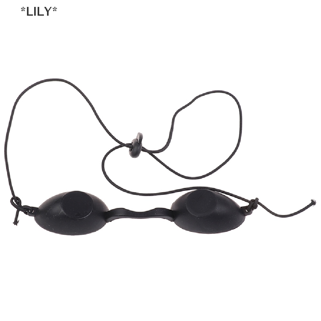 LILY Bảo vệ eyepatch ánh sáng laser kính an toàn Kính IPL vẻ đẹp phòng khám Đen uuu