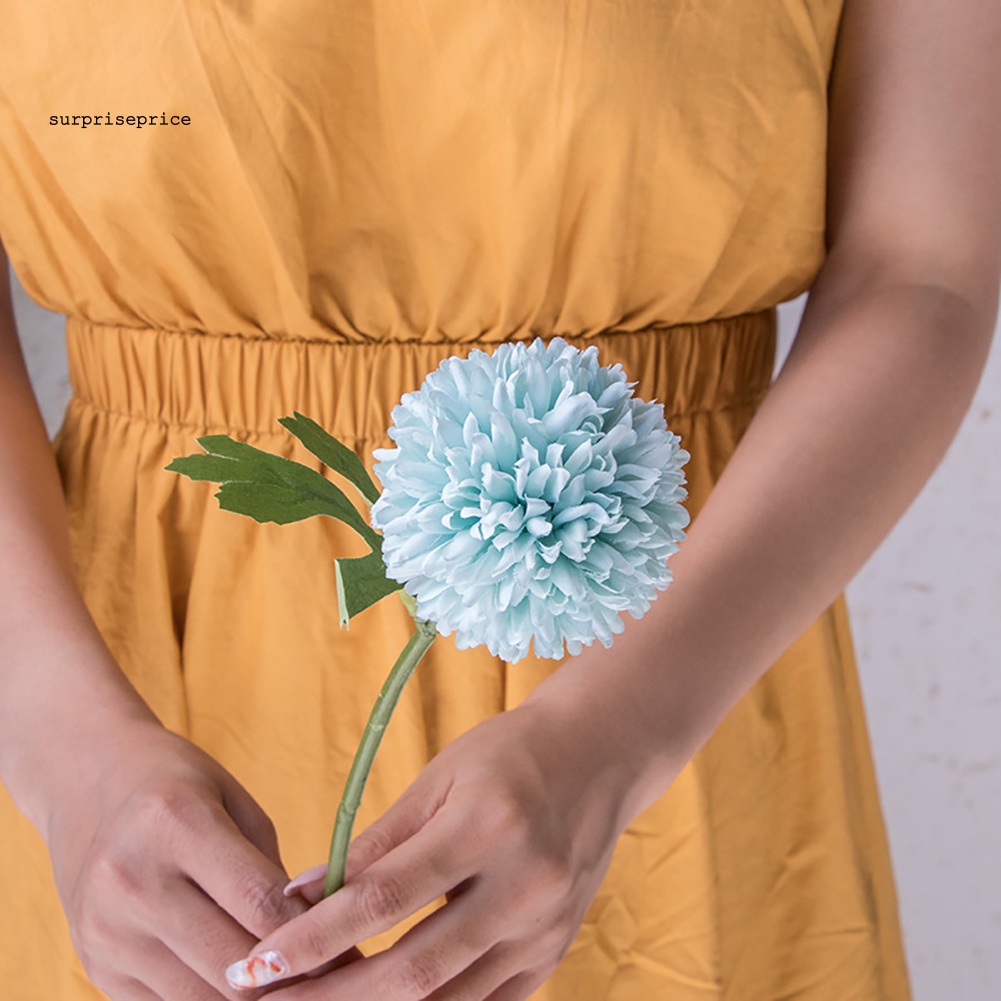 1 Bông Hoa Cúc Nhân Tạo Bằng Vải Dùng Cho Trang Trí