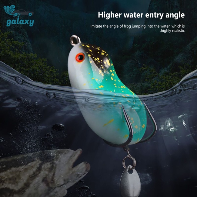Galaxy Mồi Giả Nhử Cá Hình Ếch Thỏ 4cm / 5cm Gắn Kèm Lưỡi Câu