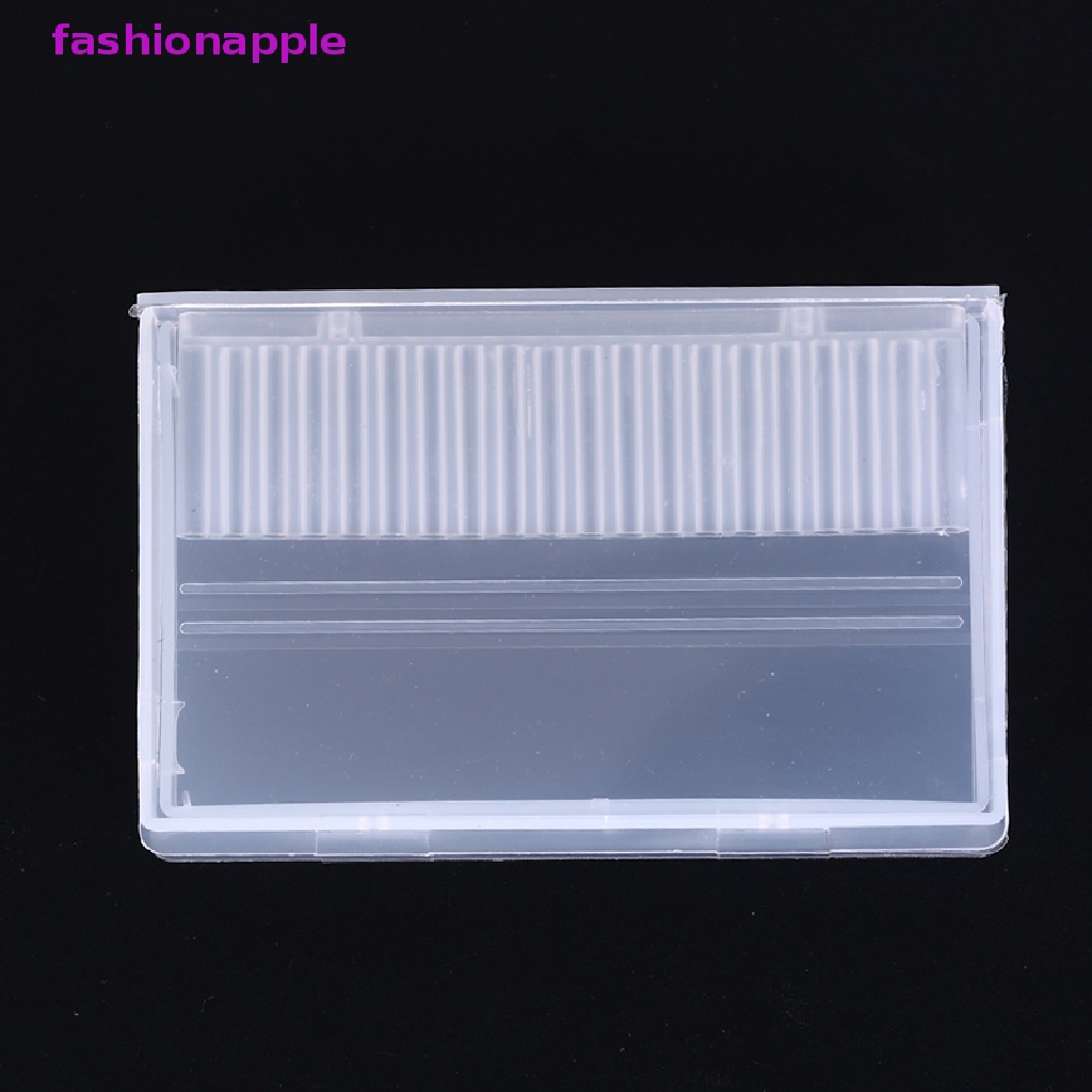 Hộp Đựng Mũi Khoan Móng Tay 20 Lỗ Bằng Nhựa Kích Thước 3 / 32 "bits