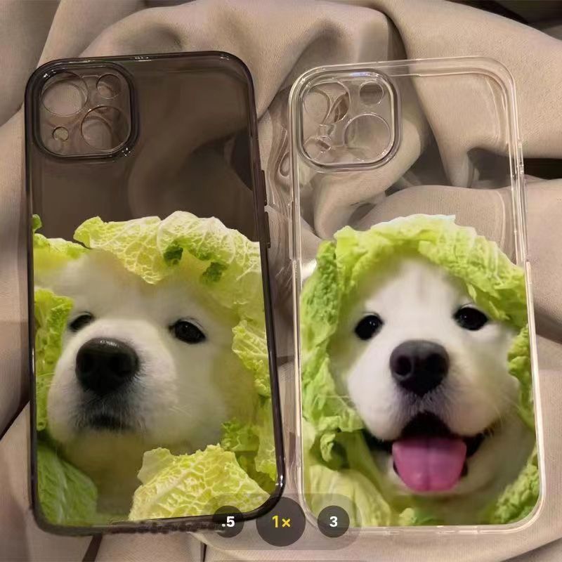 ✅Ốp Điện Thoại Silicon Chống Sốc Họa Tiết Chú Chó Dễ Thương Dành Cho Iphone 12 11 / 13 8P 14 Pro Xs max