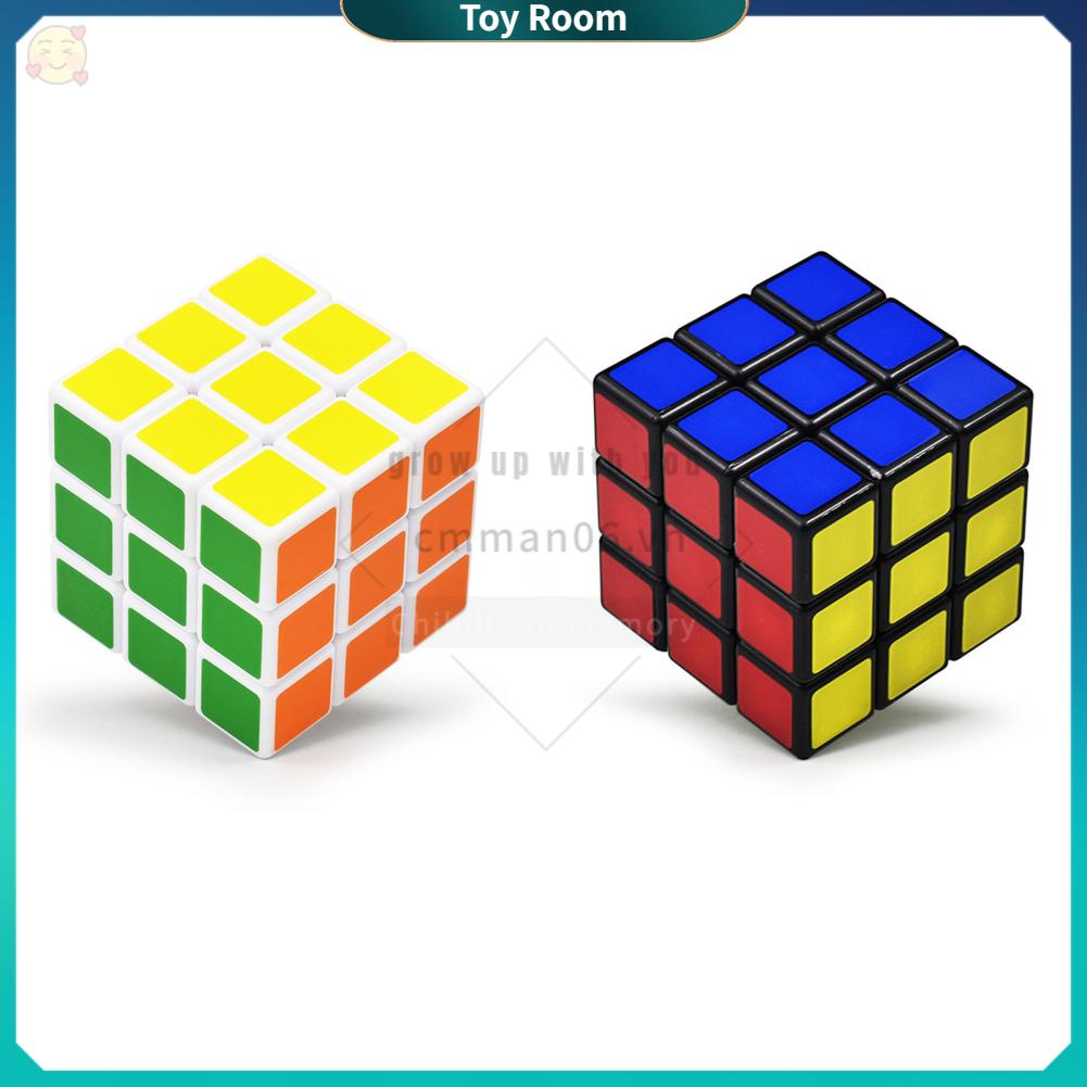 ToyRoom Đồ chơi xếp hình 3 x tốc độ Xếp không dán nhãn quay dễ dàng dành cho người mới bắt đầu và chuyên nghiệp