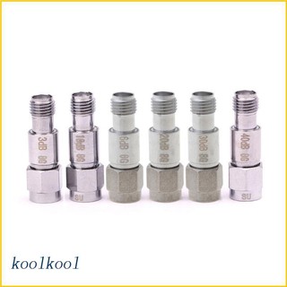 2W SMA Coaxial Fixed Attenuators Frequency 6GHz 8GHz SMA Fixed Connectors