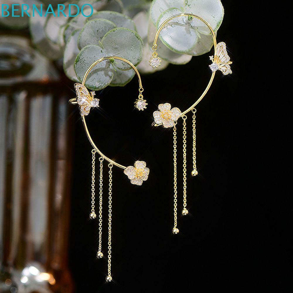 Khuyên Kẹp Vành Tai Hình Hoa Thời Trang Cho Nữ