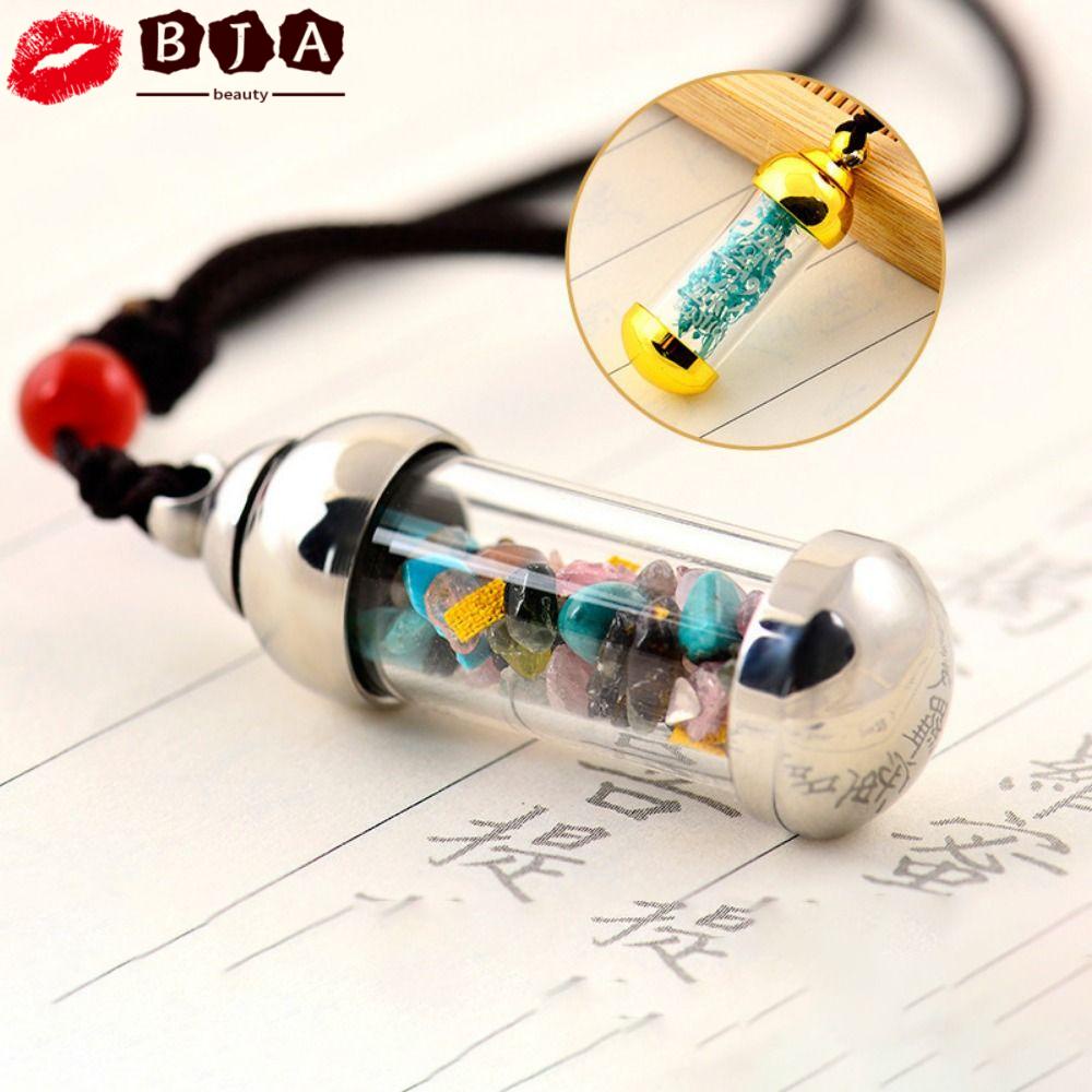 Vòng cổ Lọ Điều Ước Đựng Nước Hoa Có Nắp Vặn