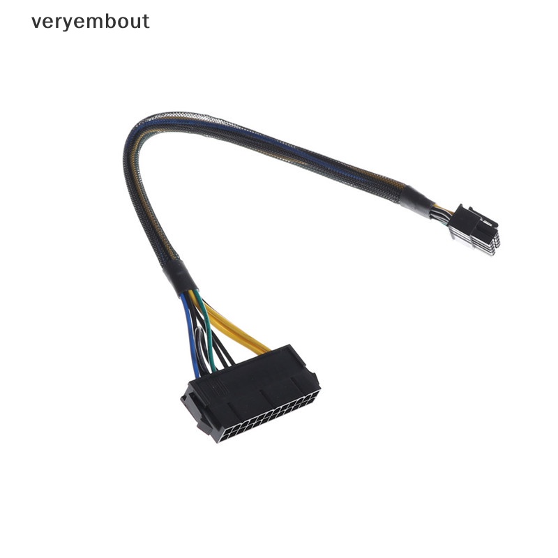 Dây Cáp Chuyển Đổi Nguồn Điện ATX PSU 24 Female Sang 10 Pin Cho Bo Mạch Chủ Lenovo