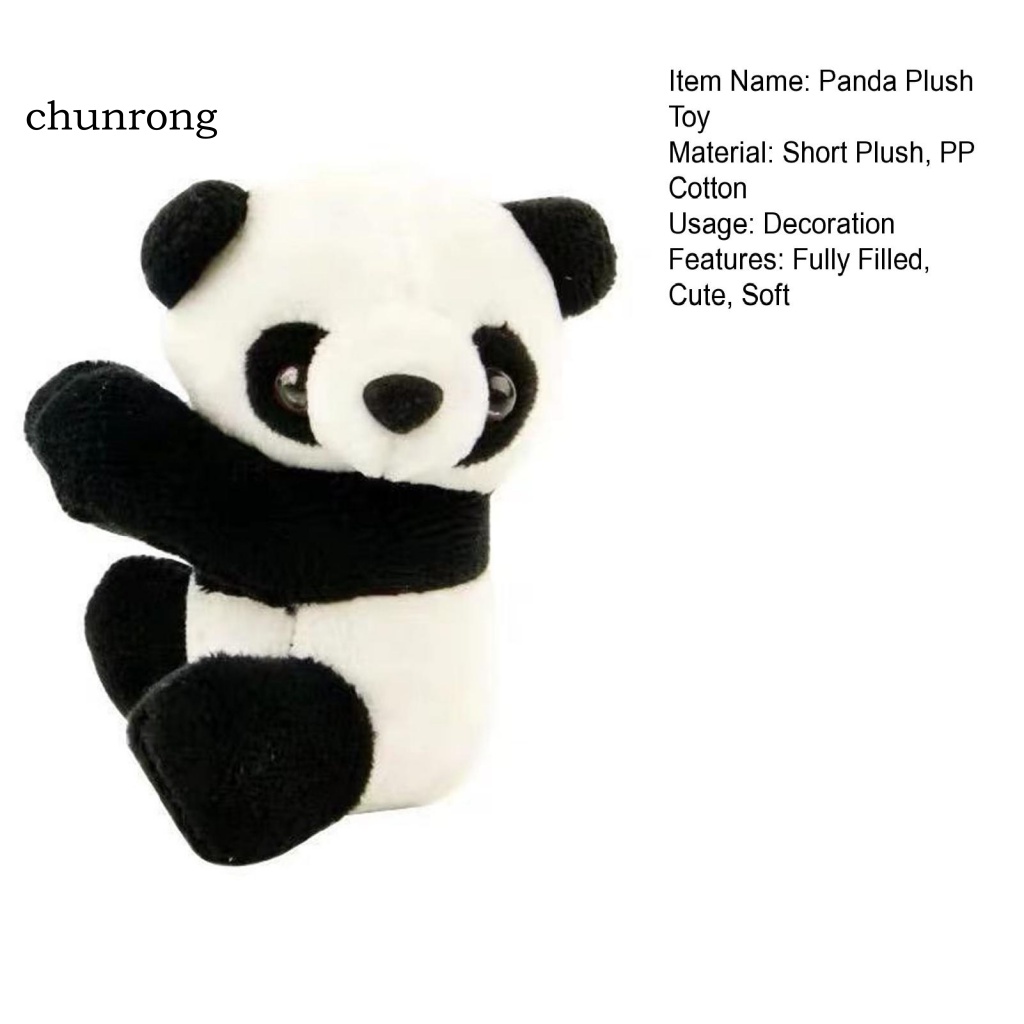 Đồ chơi nhồi bông Hình Gấu Trúc Bằng Cotton Mềm Mại Dễ Thương