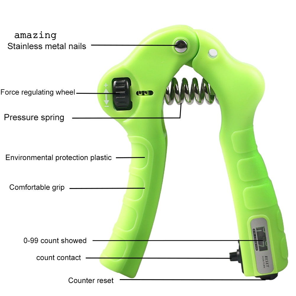 Dụng Cụ Đo Kích Thước Ngón Tay Di Động Có Thể Điều Chỉnh Hỗ Trợ Luyện Tập Thể Hình