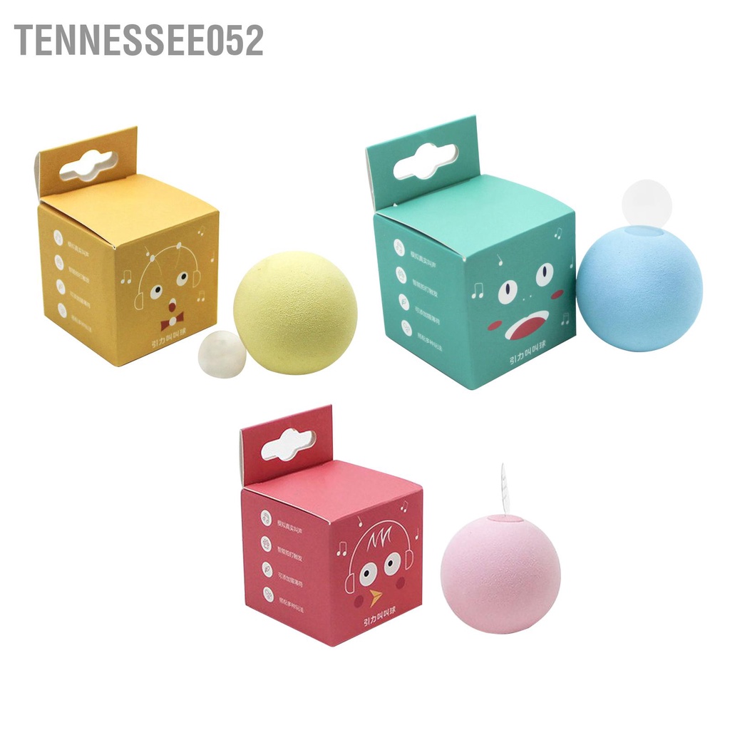 Tennessee052 Mèo Bóng Đồ Chơi Tương Tác Ngộ Nghĩnh Cảm Ứng Cắn Chống Mài Răng Âm Thanh Động Vật Cho Trong Nhà