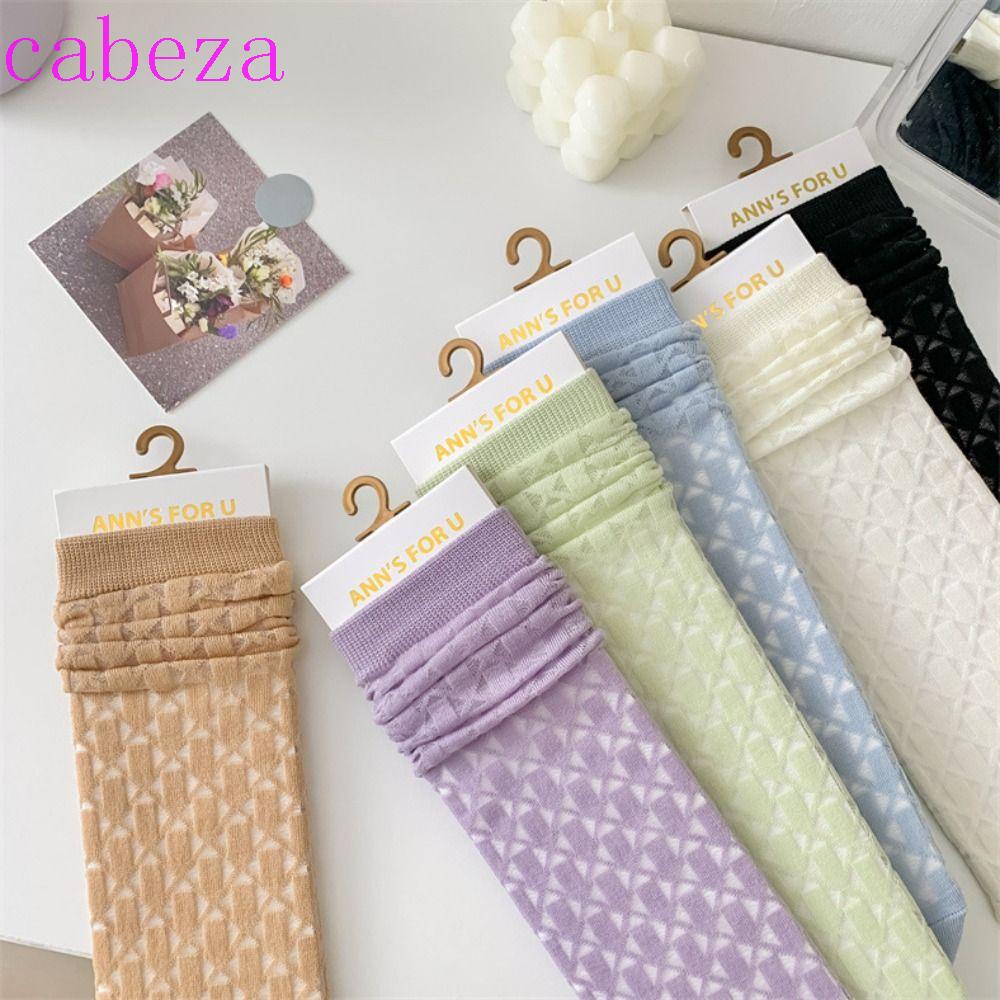 Vớ Cotton Lụa Thủy Tinh Mỏng Trong Suốt Thoáng Khí Khử Mùi Chống Mài Mòn Thời Trang Xuân Hè Cho Nữ